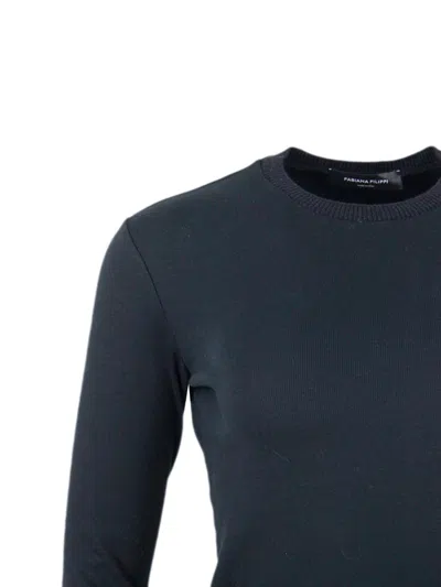 Fabiana Filippi Long-sleeved T-shirt In Jersey