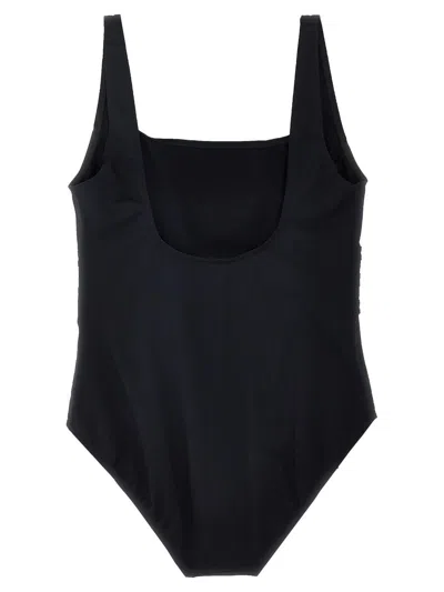Eres Ribbed Scoop Neckline Wide Straps Swimsuit