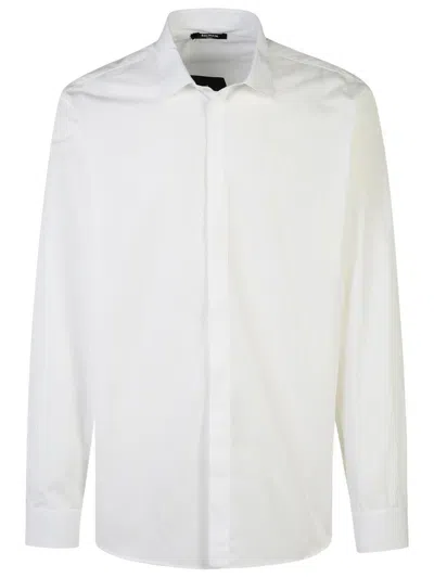 Balmain Cotton Shirt Button Cuffs