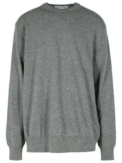 Comme Des Garçons Grey Wool Sweater