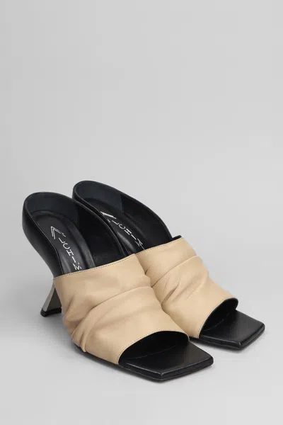 Alchimia Slipper-mule In Beige Leather