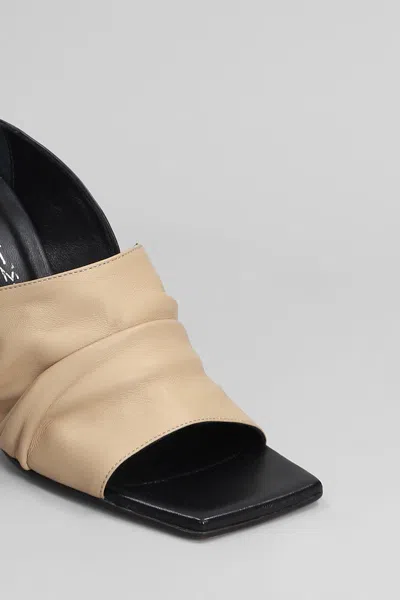 Alchimia Slipper-mule In Beige Leather