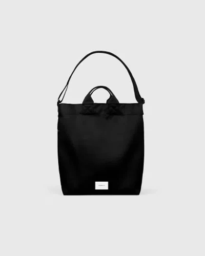Sandqvist Ground Shopper Bag In Black