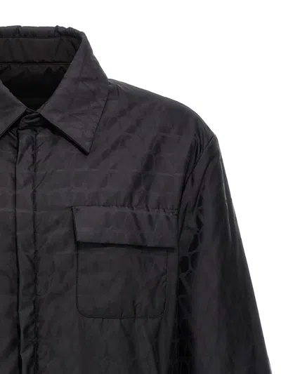 Valentino Garavani Man Jacket Dark Brown Size 40 Silk