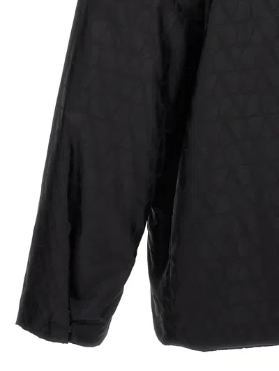 Valentino Garavani Man Jacket Dark Brown Size 40 Silk