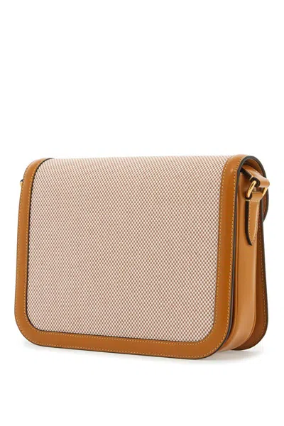 Valentino Garavani Men Two-tone Canvas And Leather 9to5 Shoulder Bag
