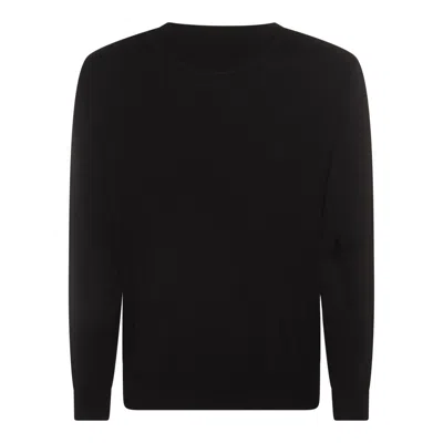 Valentino Garavani Man Sweater Black Size L Virgin Wool In Black