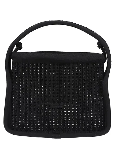 Alexander Wang Ryan Small Crystal Top-handle Bag