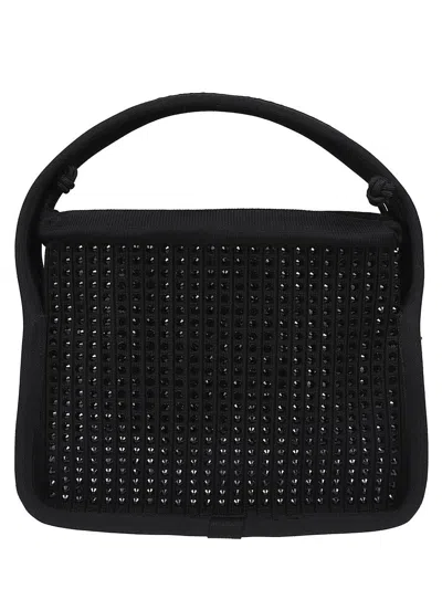 Alexander Wang Ryan Small Crystal Top-handle Bag