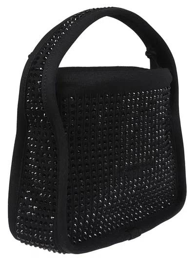 Alexander Wang Ryan Small Crystal Top-handle Bag