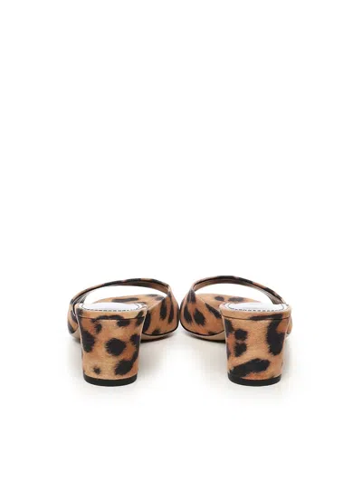 Paris Texas Leopard Print Lara Mule Sandal