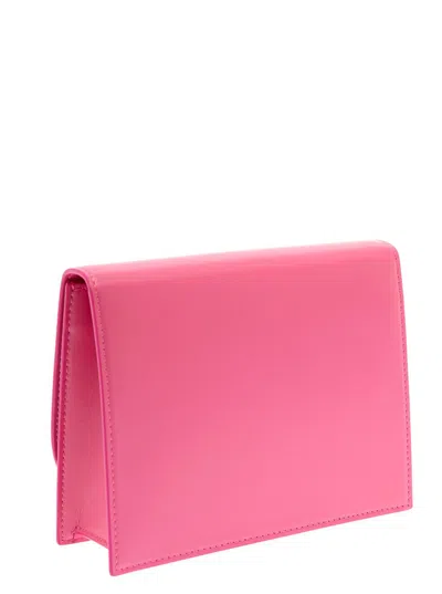 Dolce & Gabbana Pink Embossed Crossbody Bag Woman