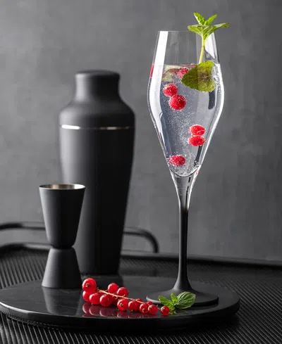 Villeroy & Boch Manufacture Rock Couples Toasting Flutes, Set Of 2