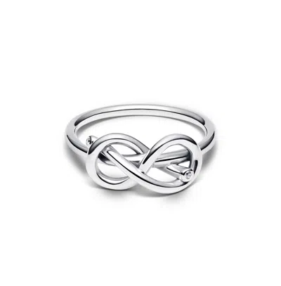 Pandora Infinity Knot 14k Gold-plated Ring