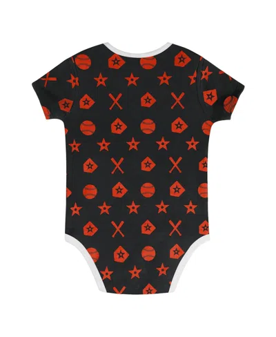 Outerstuff Infant 2-piece Black Baltimore Orioles On Deck Diaper Cover Set