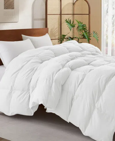 Unikome Ultra Soft Goose Down And Feather Fiber Comforter, King
