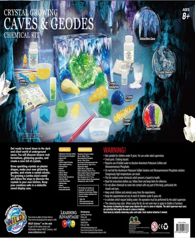 Wild Environmental Science Crystal Growing Caves And Geodes Science Kit Toys