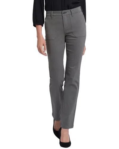 Nydj Marilyn Straight Leg Jeans In Gray