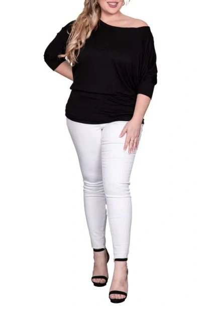 Standards & Practices Dolman Sleeve Stretch Modal Top