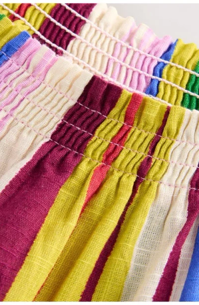 Next Stripe Tie Strap Maxi Sundress In Multi