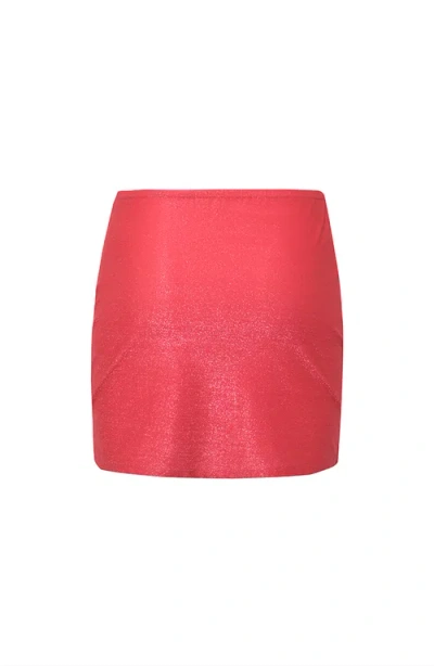 Luna B Scarlett Skirt In Red