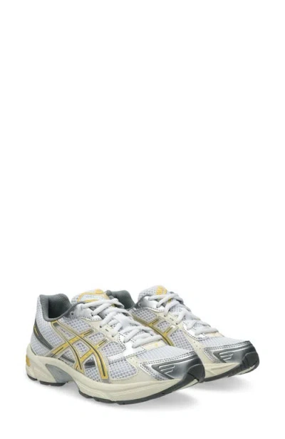 Asics Gel-1130 White/faded Yellow Sneakers In Gray