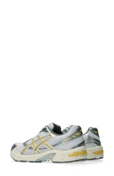 Asics Gel-1130 White/faded Yellow Sneakers In Gray