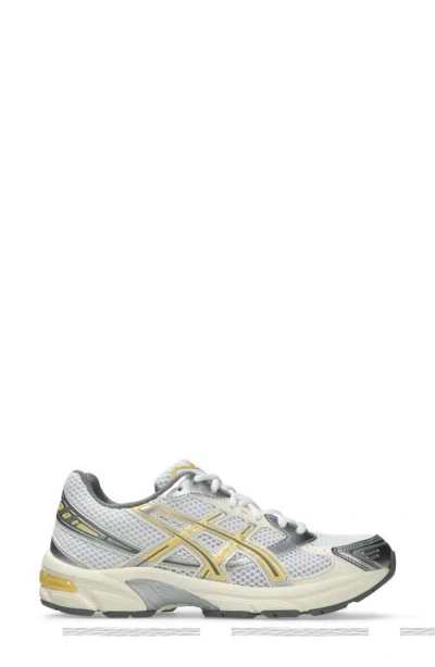 Asics Gel-1130 White/faded Yellow Sneakers In Gray
