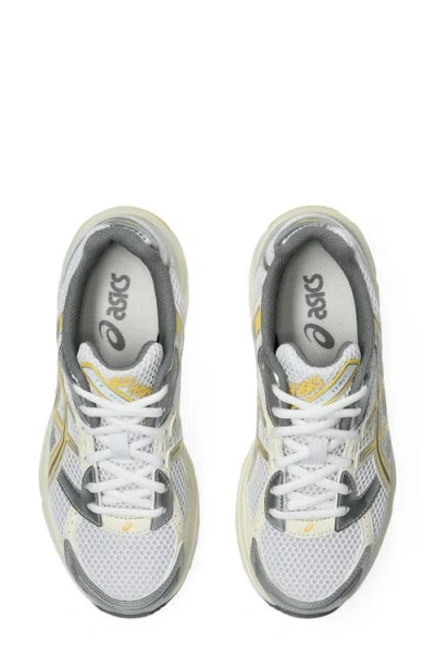 Asics Gel-1130 White/faded Yellow Sneakers In Gray