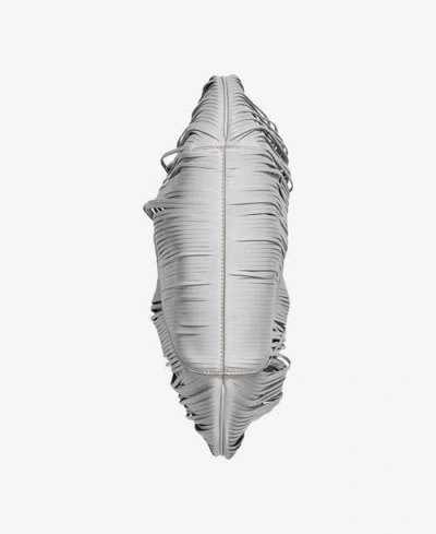 Donna Karan Baldwin Large Laser-cut Shoulder With Leather Wrapped Rounded Handle