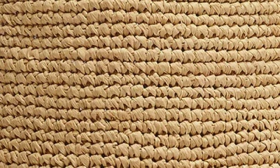 Rag & Bone Lela Raffia Rollable Bucket Hat