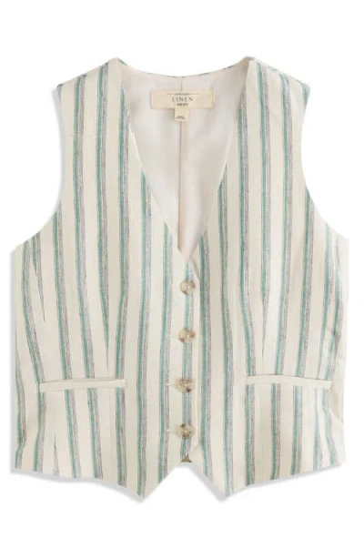 Next Stripe Vest In Multi