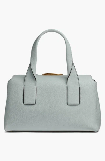 Donna Karan Amagansett Soft-rolled Leather Satchel With Sculpted Magnet Closure