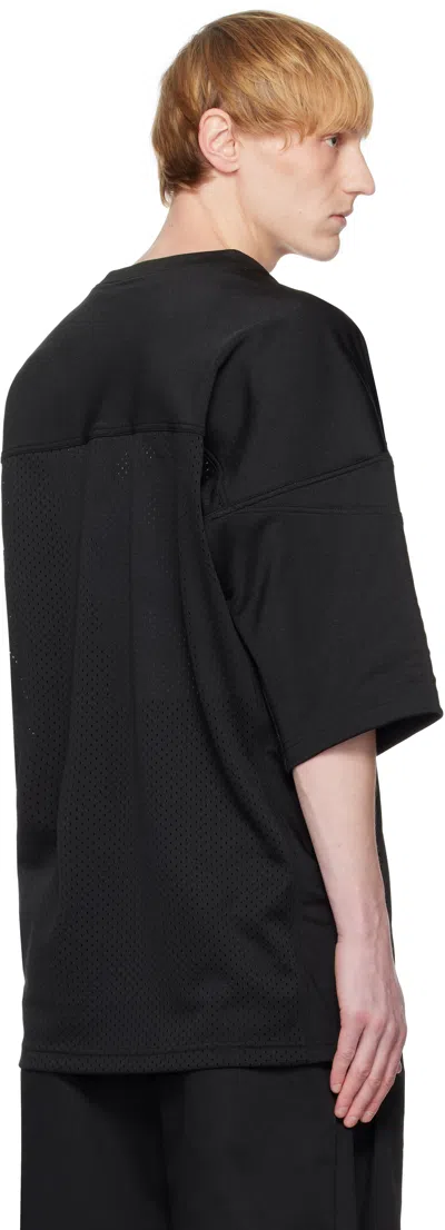 Willy Chavarria Black 'sports' Football Jersey T-shirt