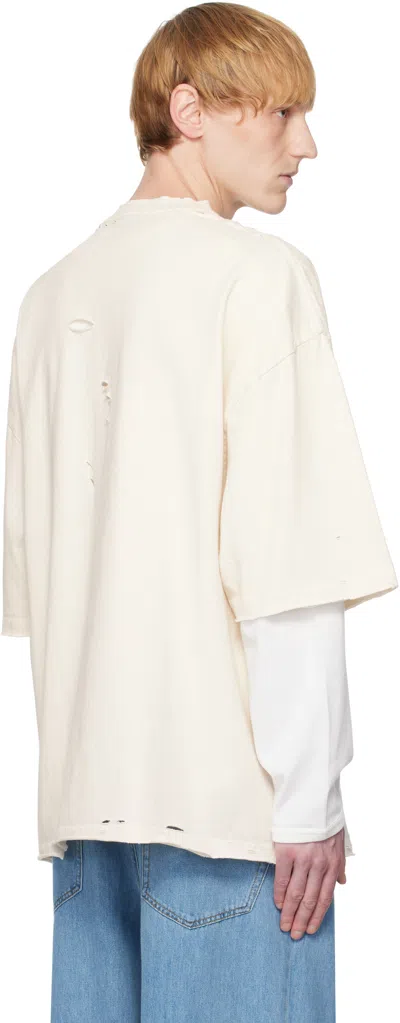 Willy Chavarria Off-white 'américa' Northsider T-shirt