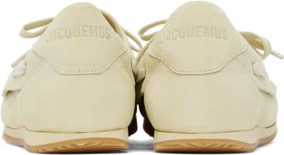 Jacquemus Moc-toe Leather Boat Shoes