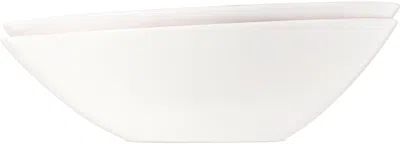 Marni White & Purple Serax Edition M Low Bowl Set In White