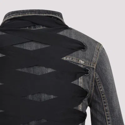 Balenciaga Lace-up Denim Jacket
