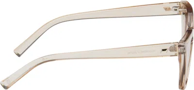 Le Specs Beige Velodrome Sunglasses