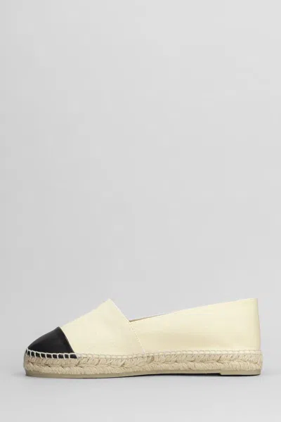 Castaã±er Castaner Canvas Slip-on Espadrilles With Leather Cap Toe