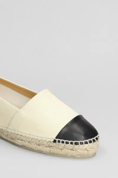 Castaã±er Castaner Canvas Slip-on Espadrilles With Leather Cap Toe