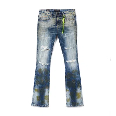 Cult Of Individuality Cult's Lenny Bootcut Jeans In Damian