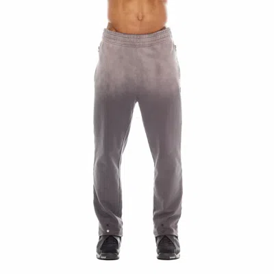 Cult Of Individuality Open Hem Sweatpants In Vintage Charcoal