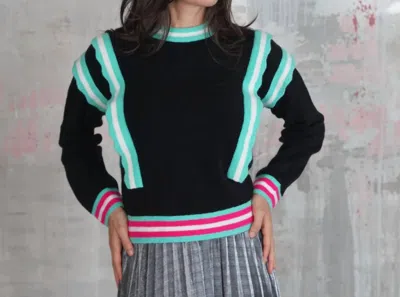 The House Of Perna Bonnie Sweater In Black
