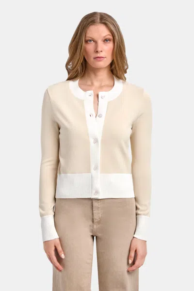 Capsule 121 The Beam Cardigan In Neutral