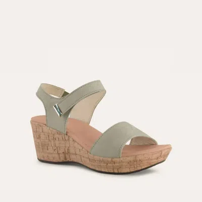 Naot Women's Summer Wedge Sandals In Sage Nubuck