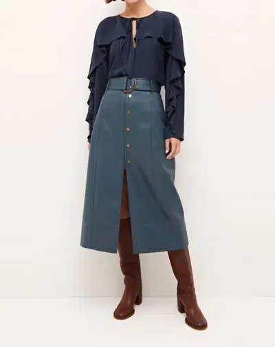Marie Oliver Nora Blouse In Naval