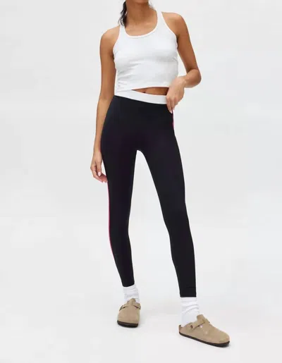 SPLITS59 BIANCA HIGH WAIST RIGOR 7/8 LEGGING IN BLACK 
