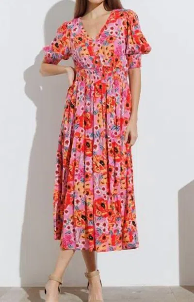 Polagram Phoebe Dress In Pink