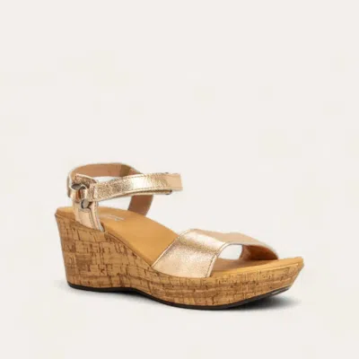 Naot Women's Pier Wedge Sandals In Soft Rose Gold